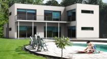  ...individuell geplant ! - Bauhausvilla mit klaren Formen und großzügigen Fensterflächen - www.jk-traumhaus.de von 
